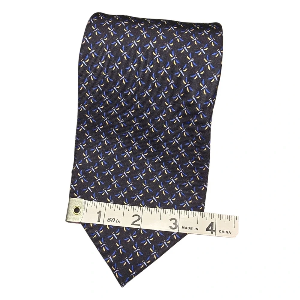 DANIEL CREMIEUX Hand Made in Italy Tie Blue 100% Silk Limited‎ Edition #7/234